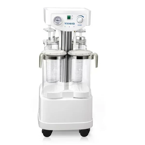 Chincan-YX980D, 680mMHG, 0.02-0.09MPa, electric suction device for surgical procedures