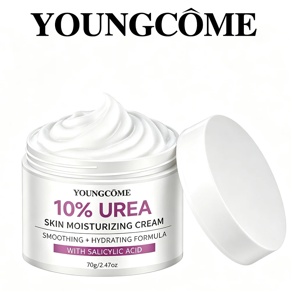 Feuchtigkeitscreme YOUNGCOME 10% Urea Hautcreme mit Salicylsäure, langanhaltende Feuchtigkeitsbarriere, Unterstützung der Körperpflege, feuchtigkeitsspendend – Detail 8