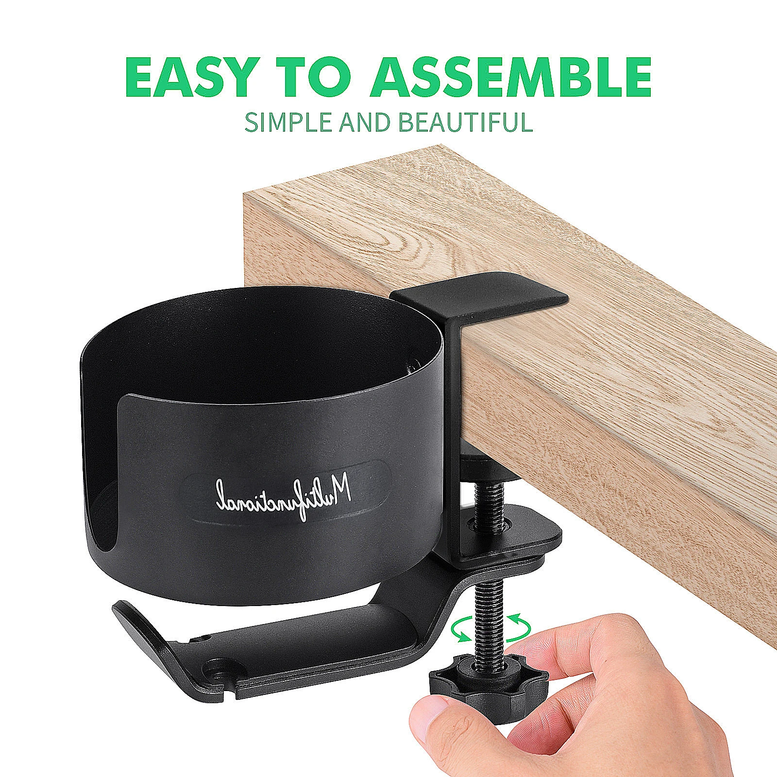 Desk Cup Holder Gaming Headset Holder Hanger Multi-function Stand Desktop Storage Bracket Coffee Mugs