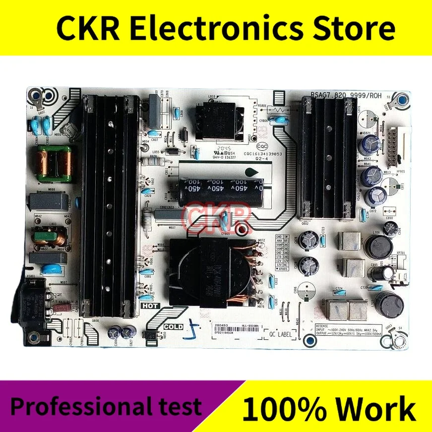 

Оригинальная плата питания для ЖК-телевизоров Hisense 65A5F, 65E52F, 65E3F, RSAG7.820.9999/ROH