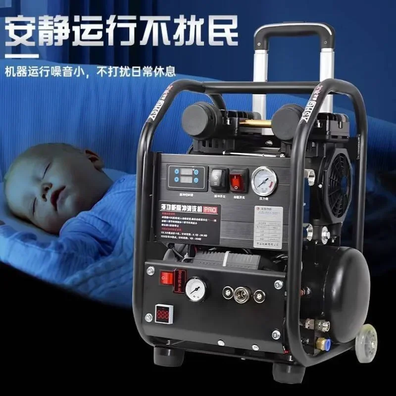 Pulse Geothermal Pipe Cleaning Machine Multi-function All-in-one Automatic Water Pipe Cleaner for Floor Heating System