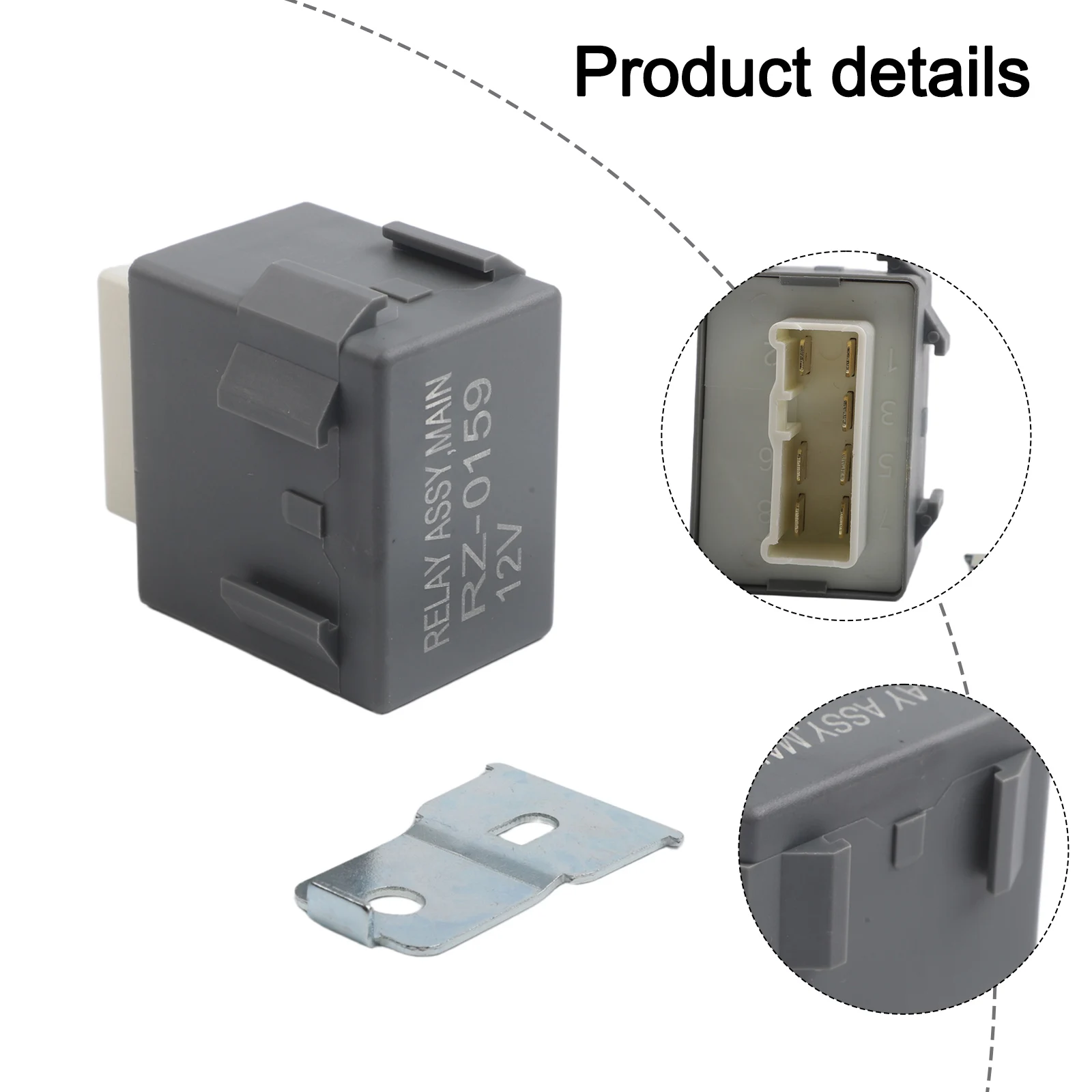 Car Relay Ignition Relay As Shown In The Figure Main Relay Assy Lightweight Design Precision Engineering Car Electrical Repair