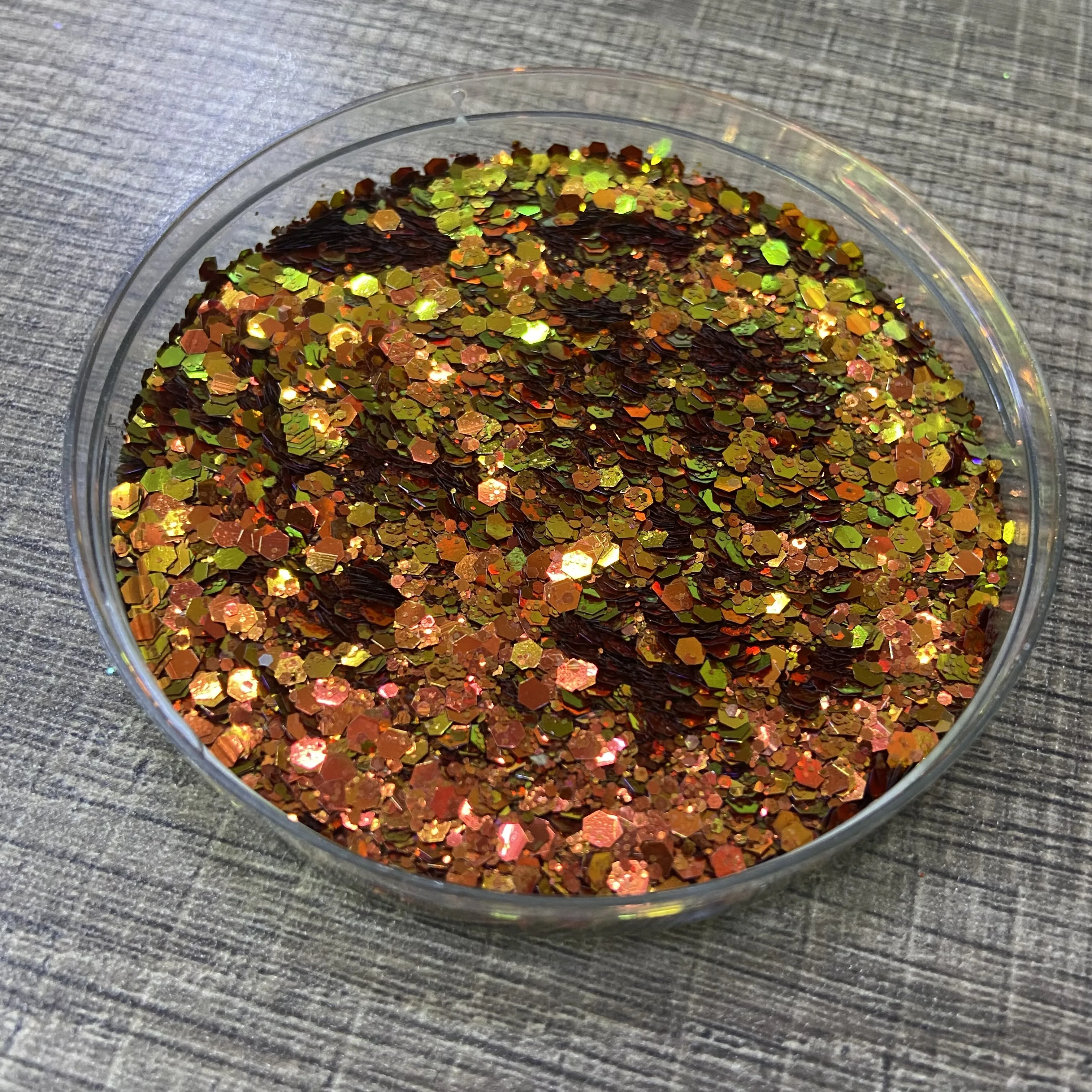 

50g/Bag Polyester Color Shifting Powder Sequins Chunky Chameleon Glitter For Epoxy Resin Tumblers Nails Crafts DIY