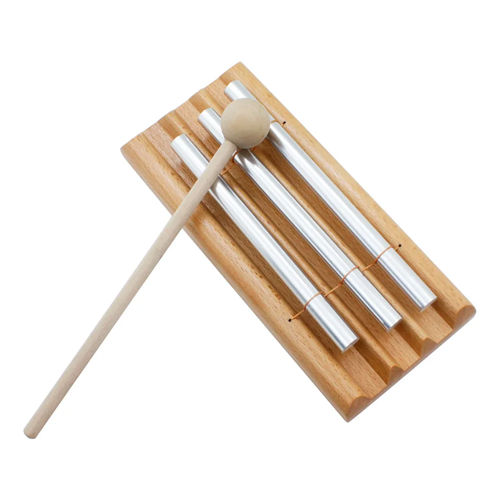 

1pc Sound Tube Percussion Instrument Small Wooden Musical Child Educational Music Instrument Early Educational Toy Musical Toy
