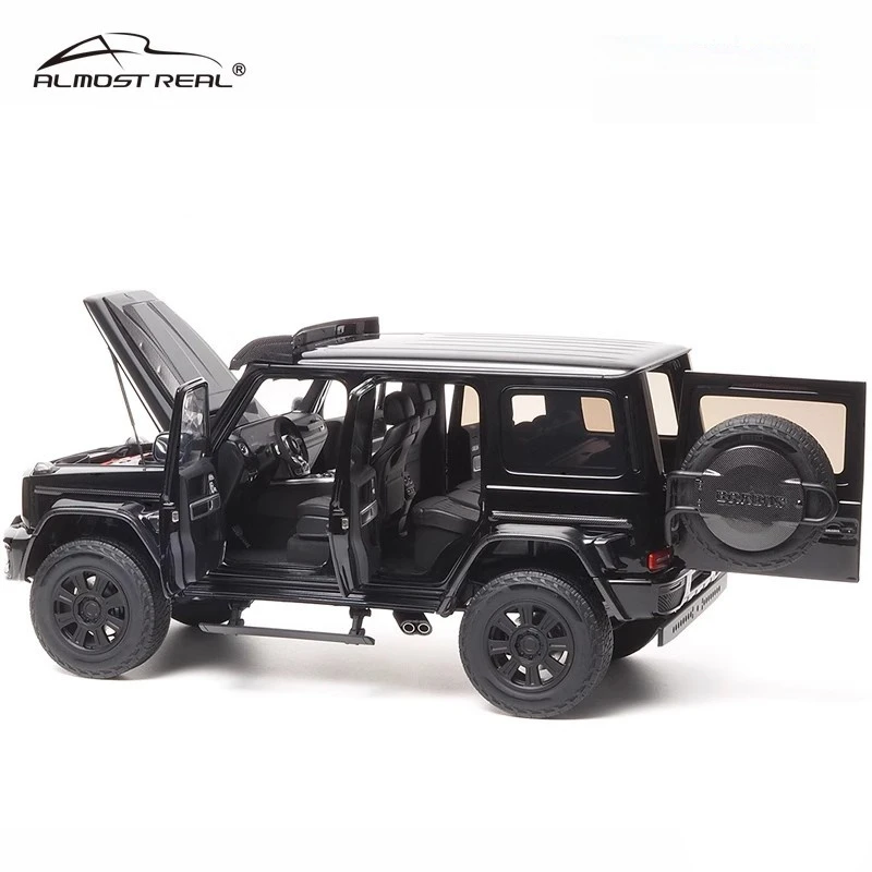Neuer Bestand fast echt 1:18 Bosu 800 G-Klasse G63 4x42 2023 Simulation vollständig geöffnetes Mikro-Druckguss-Automodell aus Legierung, individuelles Spielzeug-Geschenk