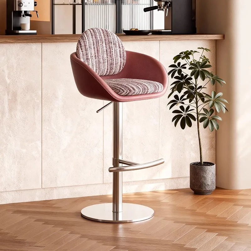 

Средневековый островный барный стул, дизайнерский стул для проживания в семье, отель, кофе, модный барный стул, вращающийся акцент, барная мебель Stolik Barowy XYBC