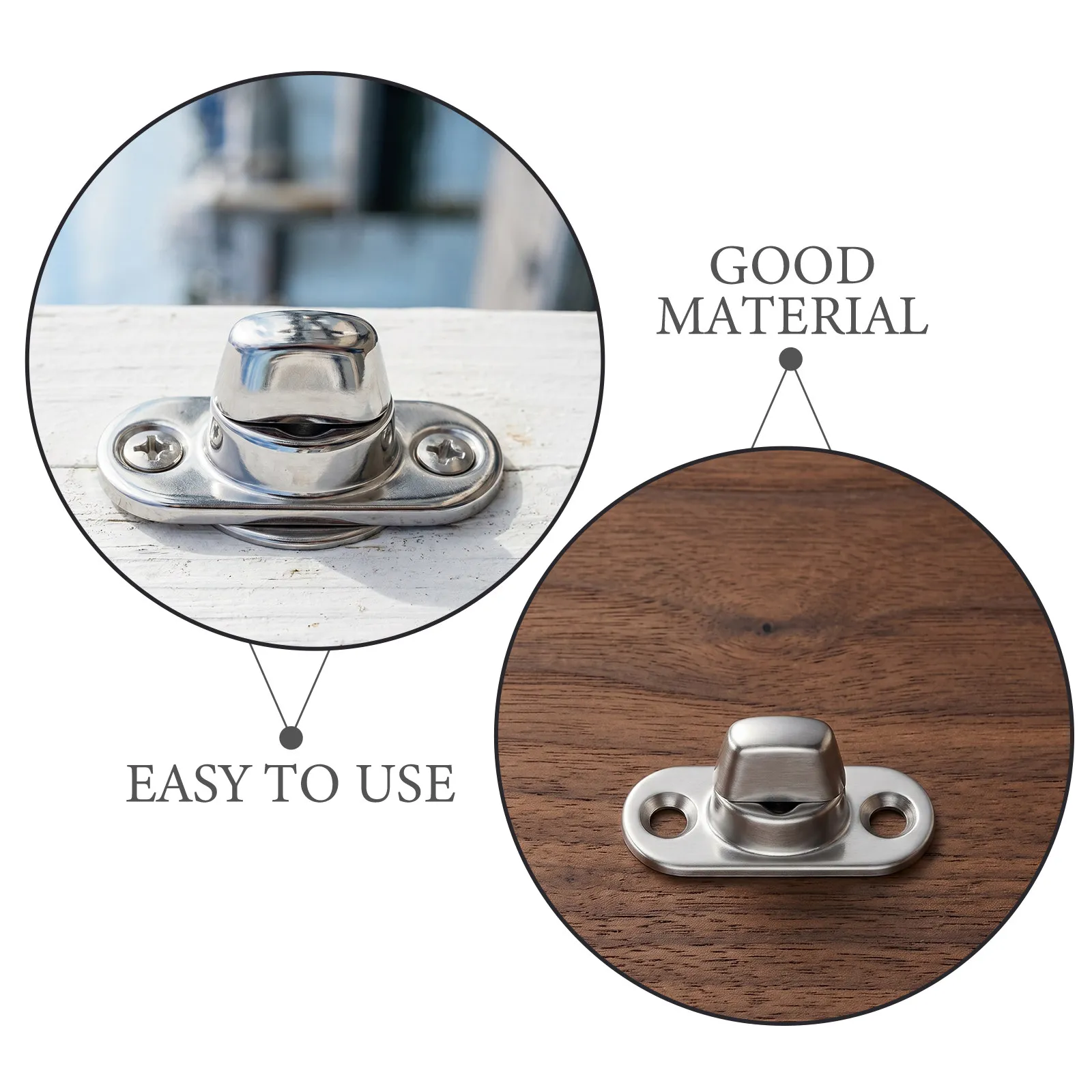 24 Sets Twist Lock Fasteners Heavy Duty Marine Turn Button Fasteners Eyelet and Stud with Mounting Screws for Outdoor Canvas