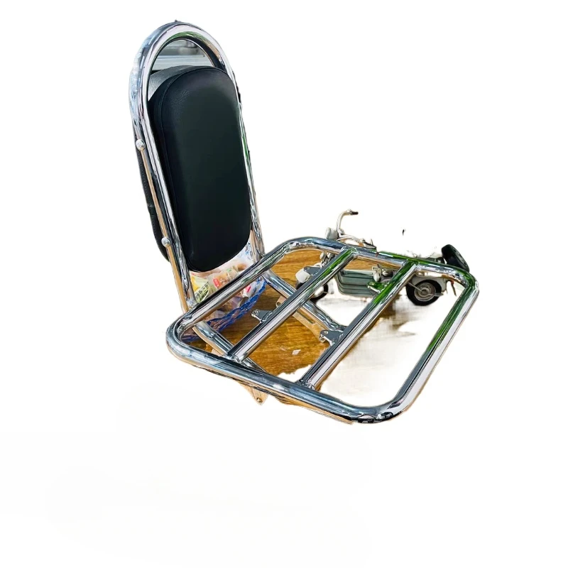 

*Motorcycle universal rear backrest + trunk bracket