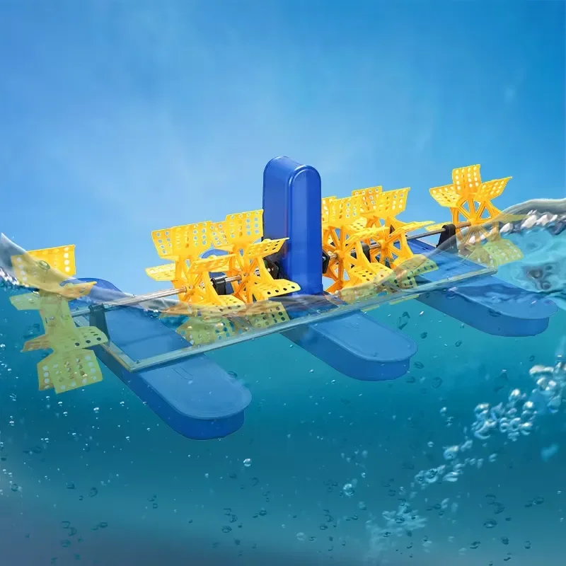 Solar Water Oxygenator Aerator Solar Powered Fish Pond Paddle Wheel Aerator
