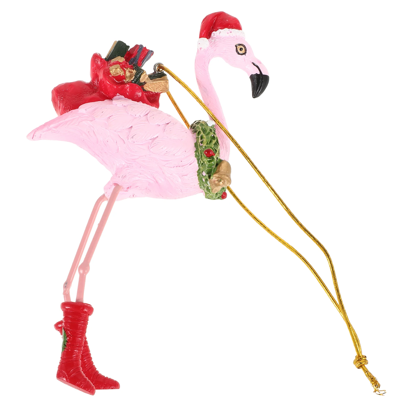 

Christmas Flamingo Hanging Ornaments Tropical Tree Decor For Holiday Home Bedroom Christmas Ornaments