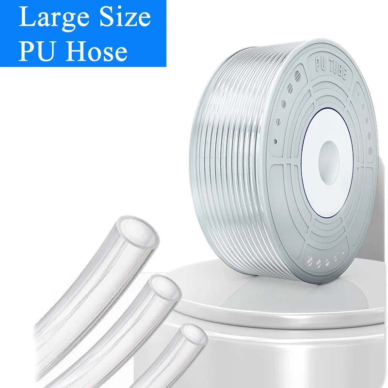 

PU20*16mm 18*14mm 16*13mm Quick-Release Air High Pressure Hose For Compressor Pneumatic Hoses Transparent Color