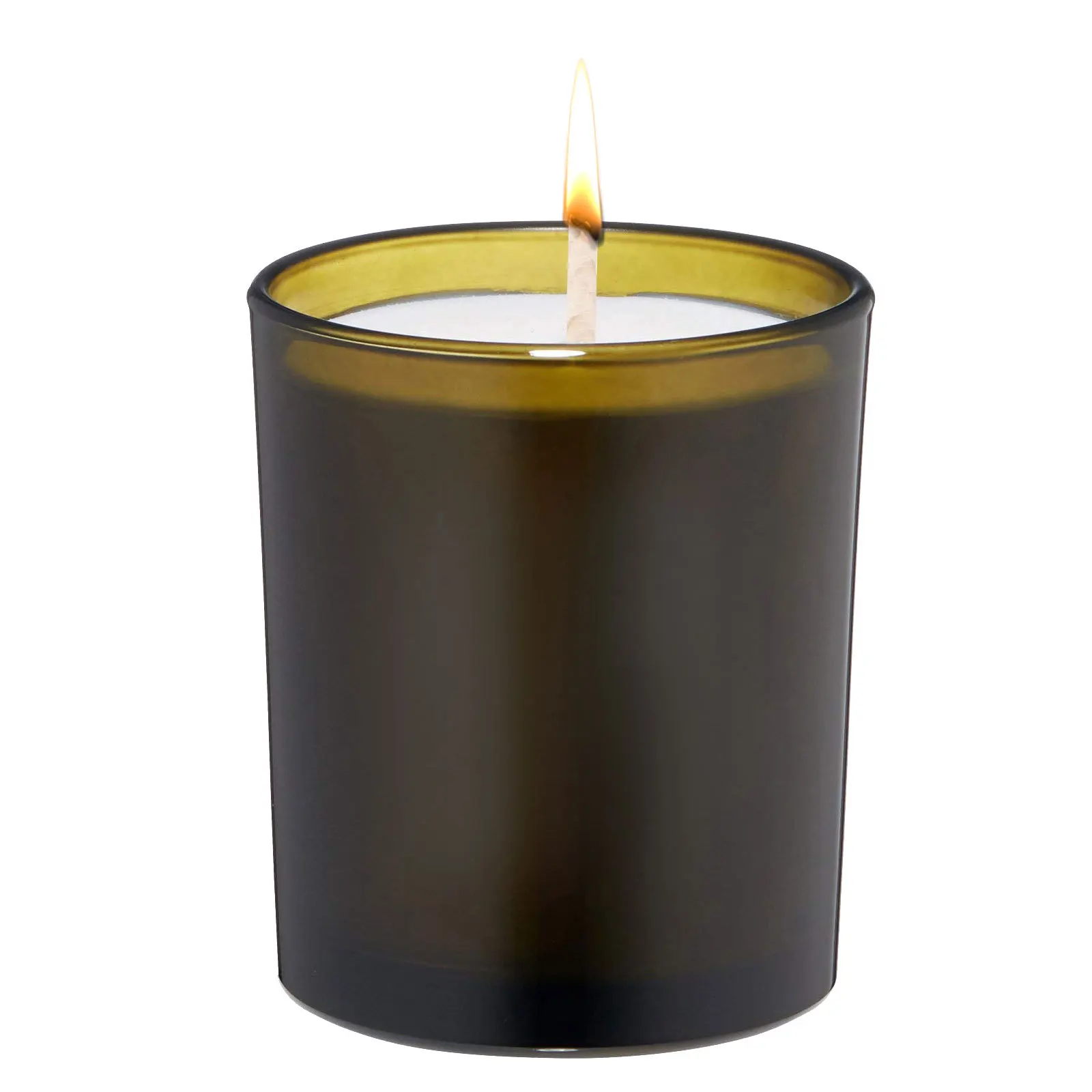 10 قطعة الفتائل القطنية المعطرة لصنعها بنفسك مع قاعدة معدنية فتيل حرق سلس للشمع الصويا البارافين #5