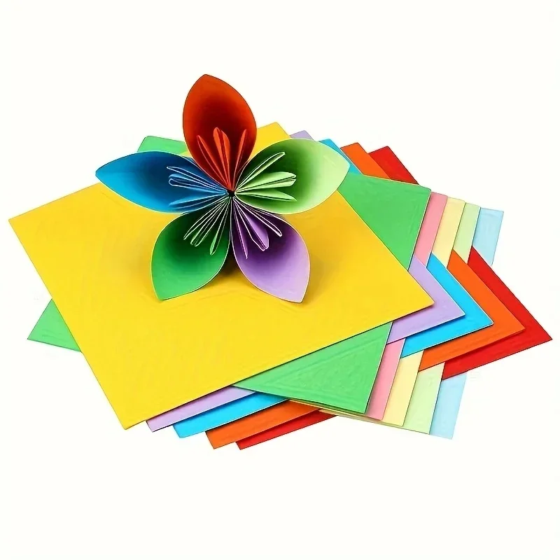 1000pcs Colorful Cardstock Available in 10 Colors for Origami Art Crafts Office Supplies Scrapbooking and Sewing view 6
