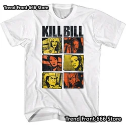 New T shirt For Men Classic Action movie Kill Bill Cotton Adult Tshirts Summer Short Sleeve Oversized Tops