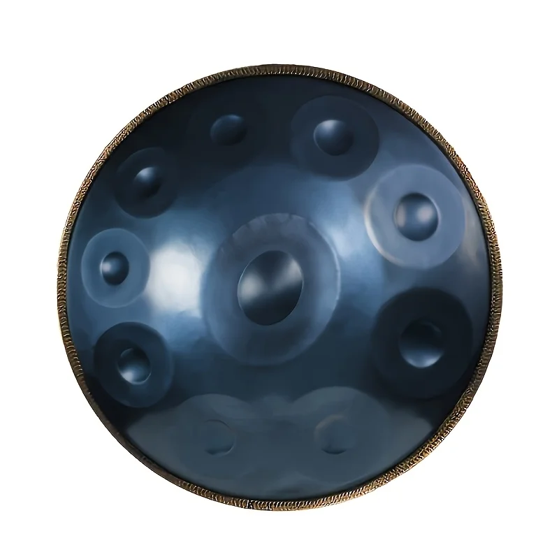 

Handpan Drum Set - 9/10 Tones, Perfect for Yoga & Percussion Music, Available in Purple, Blue, Golden