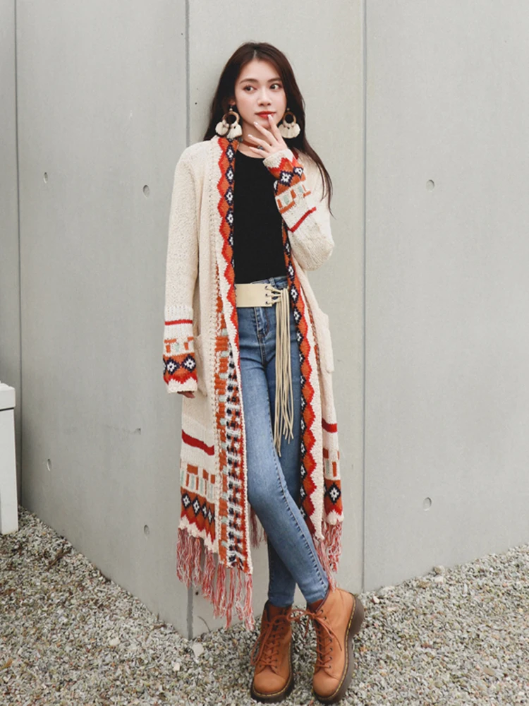 

Sweaters Jumpers Cardigans Womens Knit Made Lyocell Acrylic Contrast Trim Slim Line Work Meeting Simple Minimal Basic Practical