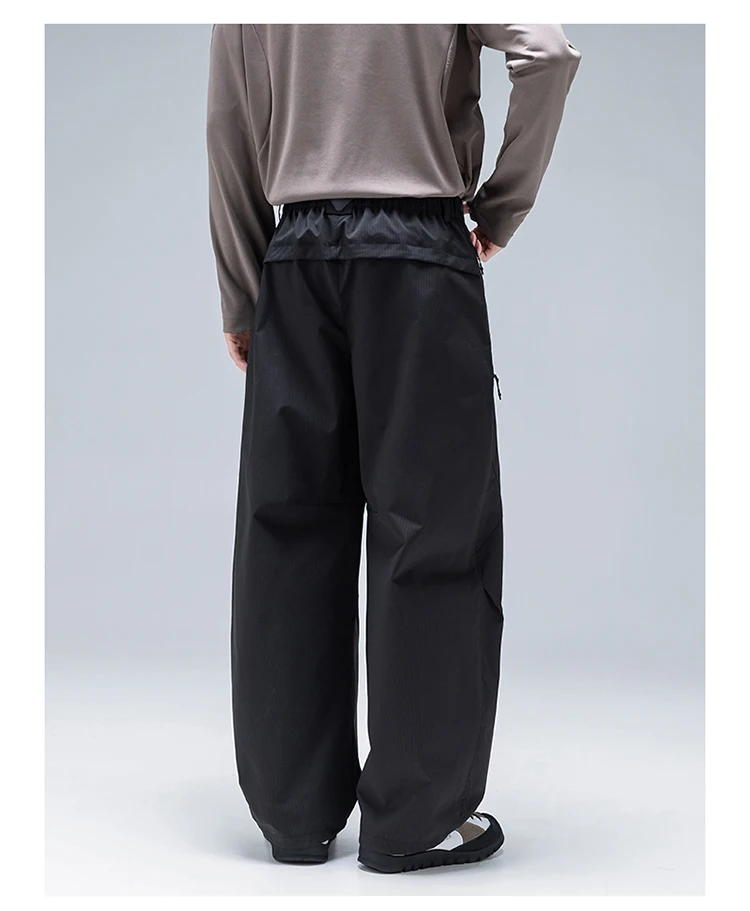 Outdoor Teflon Wasserdichte Cargohose - Unisex Amerikanischer Workwear-Stil Gerade Passform Wanderhose für den Herbst – Detail 10