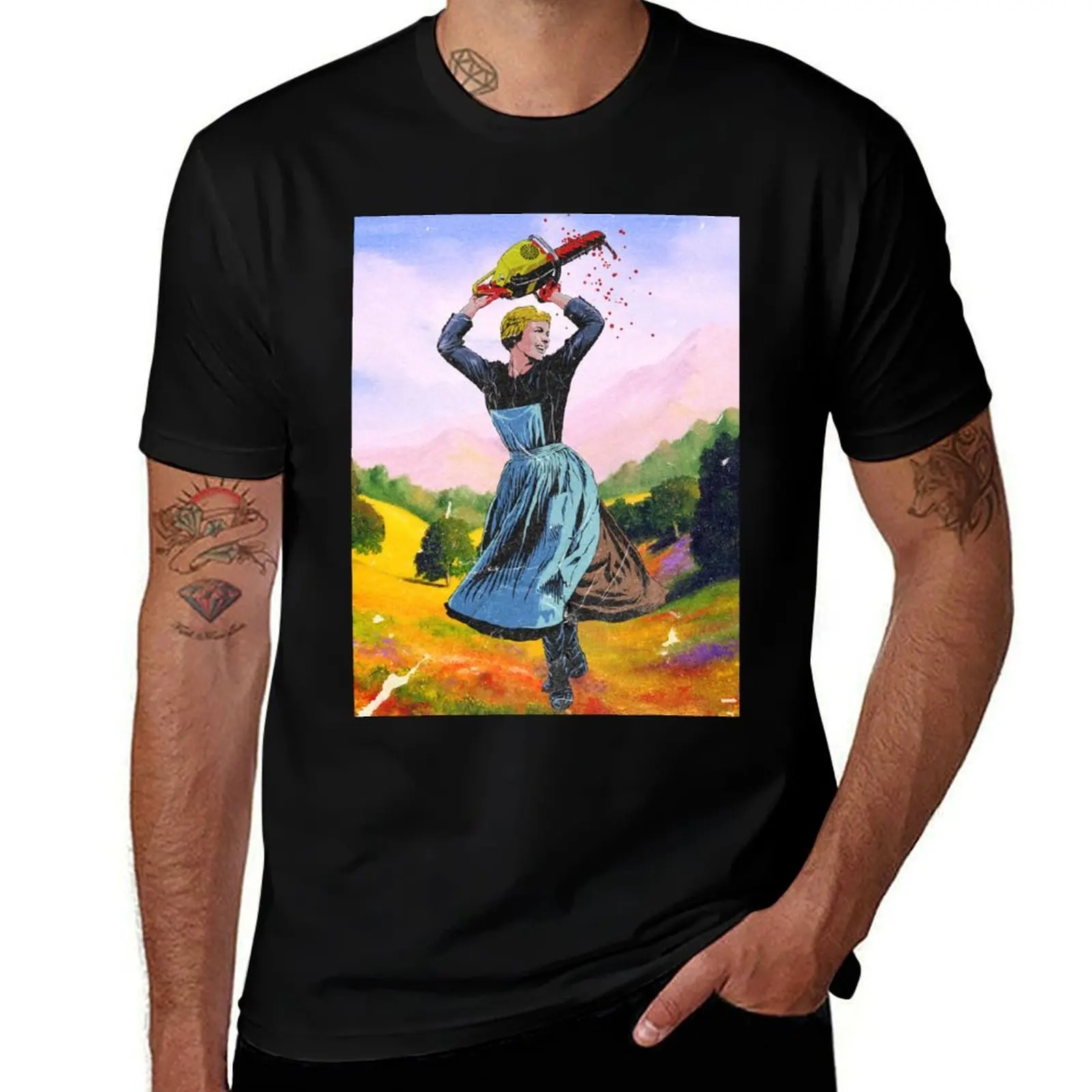 The Hills Are Not Alive T-Shirt T-shirt basique à coupe confortable pour hommes
