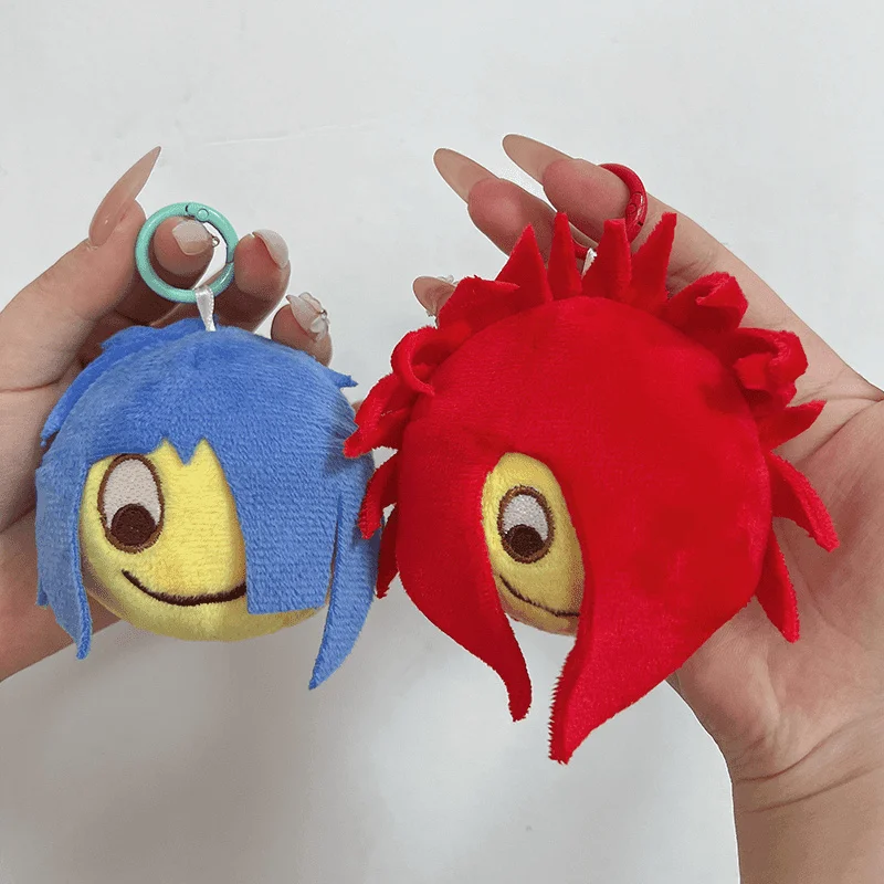 

Лидер продаж, мультяшная сеть, смайлики, плюшевые игрушки, милые забавные длинные волосы, подвески для лица, куклы, креативный брелок для сумок, декор