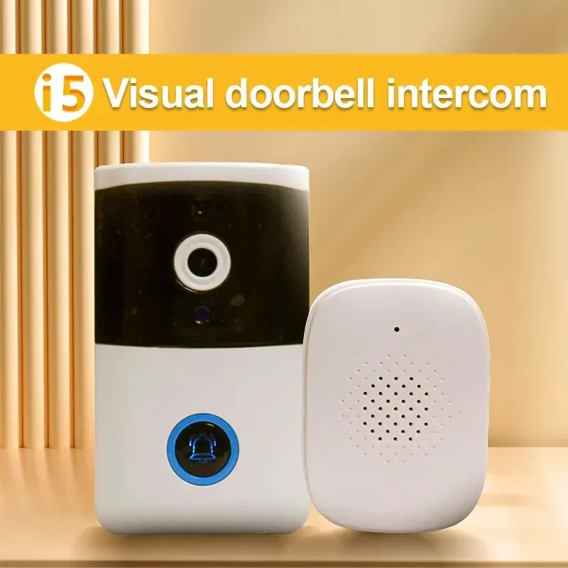 

Wireless HD Video Wifi Intelligent Doorbell Infrared Night Vision Remote Home Office Doorbell Monitoring Intercom Doorbel