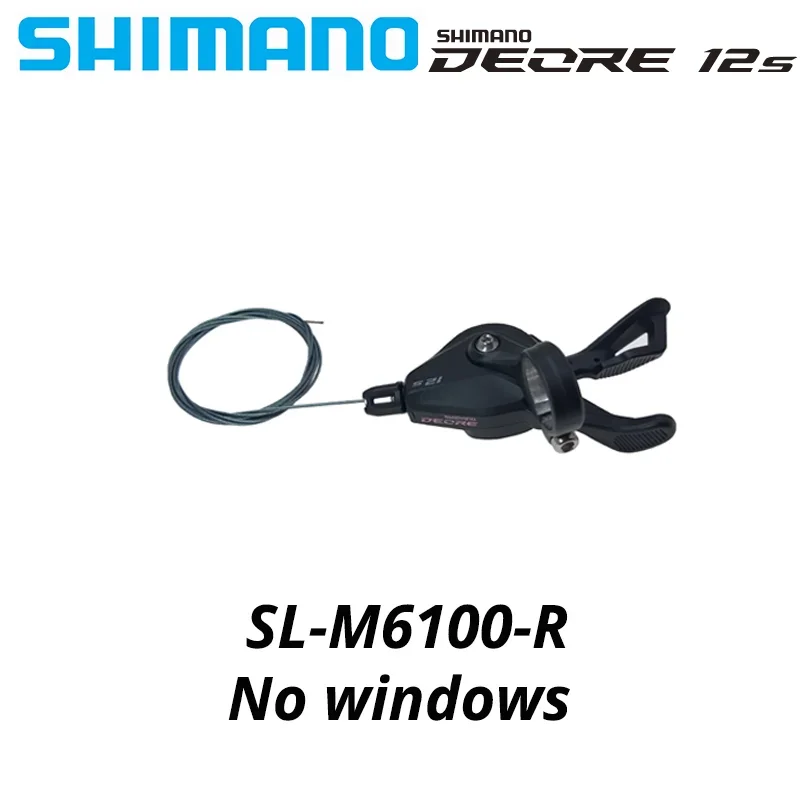 Shimano Deore M6100 1X12 Speed Derailleurs Groupset 12 Speed Shift Lever CN M6100 Chain Flywheel RD Cassette 12S 12V 51T