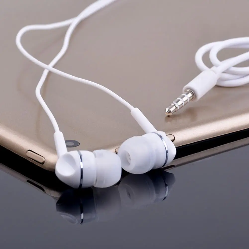 Durable Earphone High-quality In-ear Stereo Earbuds with Noise-cancelling Microphone Waterproof Design for Sound for Mobile