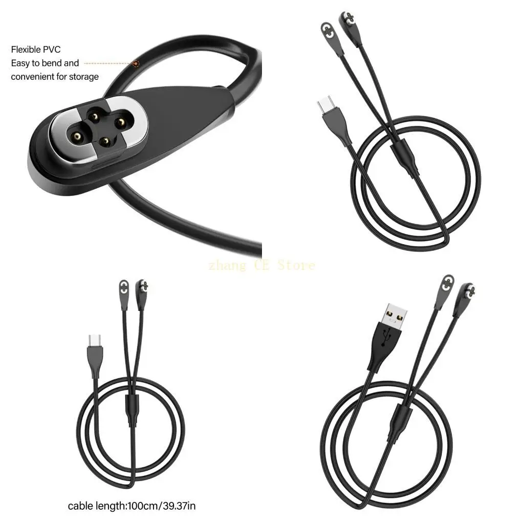 

M5TD Adapter Charging USB/Type C to 4Pin Power Charging Cable Fast Speed