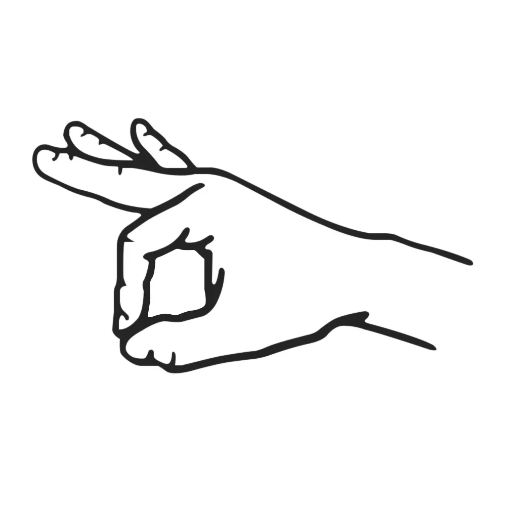 Виниловая-наклейка-drift-интересный-пакет-круглая-игра-рука-палец-автомобильная-наклейка-для-окна-бампера-Стайлинг-автомобиля