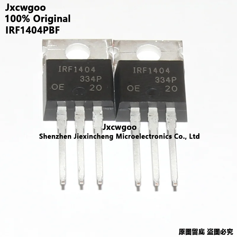 50pcs 40V 162A IRF1404 FET TO-220 Imported IRF1404PBF MOS 100% Original New