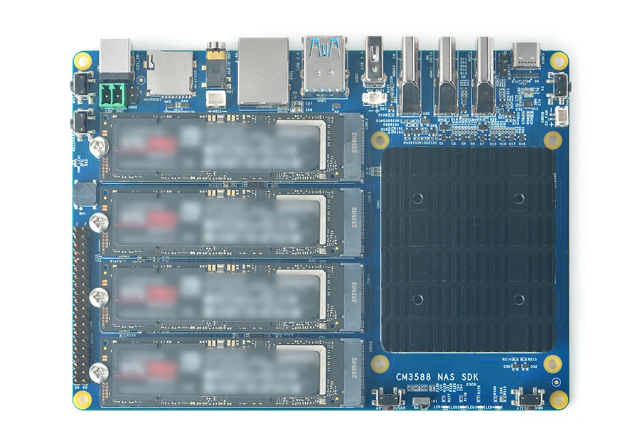 Imagem -04 - Nvme Ssd M3588-nas 25g Rk3588 4k 8k