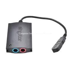 Oryginalny Adapter Singstar USB konwerter mikrofonu dla PS2 PS3 Model SCEH-0001 Adapter mikrofon USB komputera