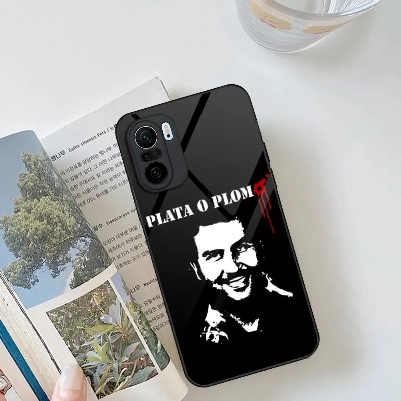 Narcos TV Series Pablo Escobar Phone Case For Xiaomi 13 10 10T 11i 11T Redmi Note 8 9 11 11S Pro Poco M4 X3 F3 Glass Cover