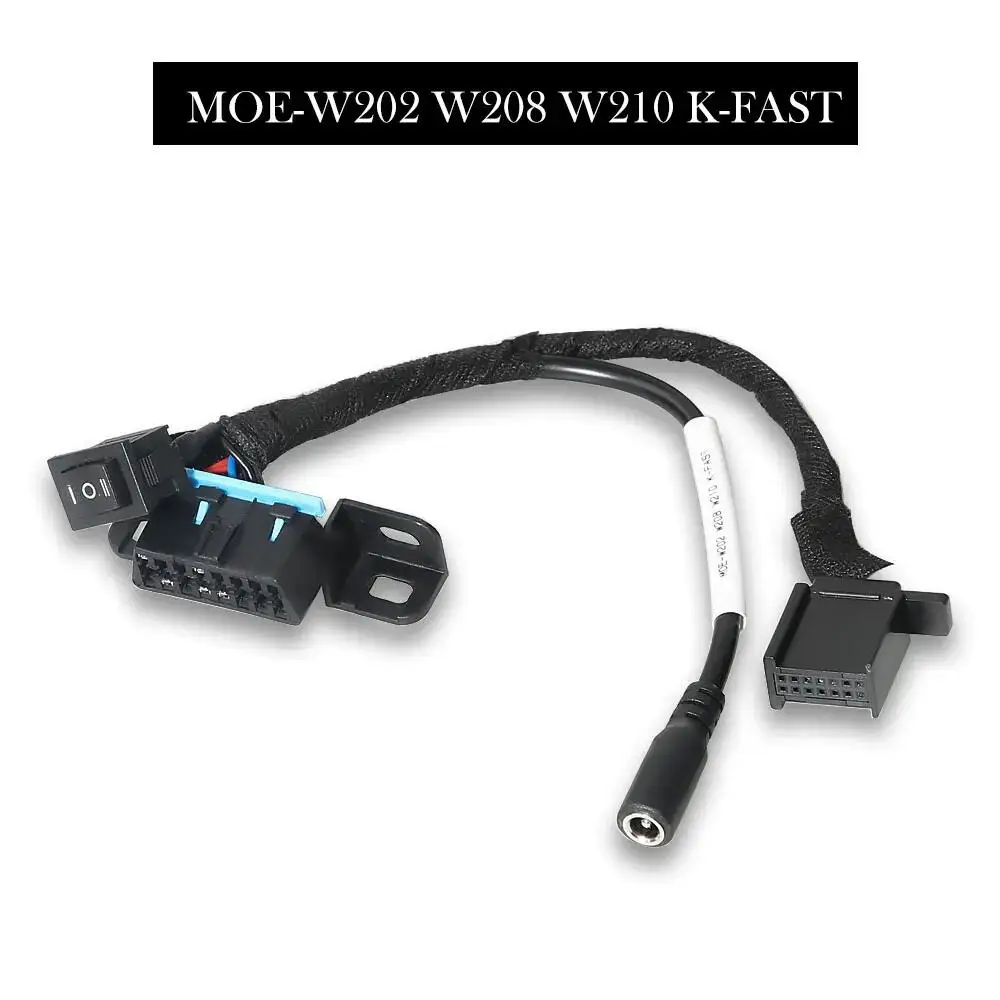 Original 7PCS Test Line Cables for Benz All EZS W209/W211/W906/W169/W208/W202/W210/W639 for Mercedes Locks OBD EIS ELV Test Line
