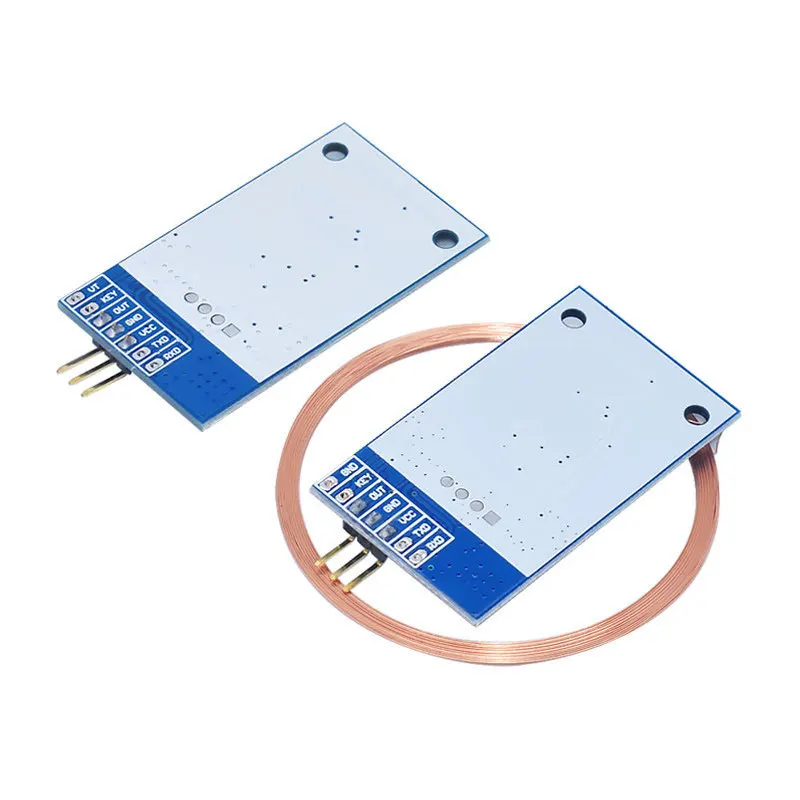 2/10/30Pcs ID Card Learning Module 125KHz RFID Card Reader IO Port Output RF Module For MCU Access Control DIY Door Lock Project