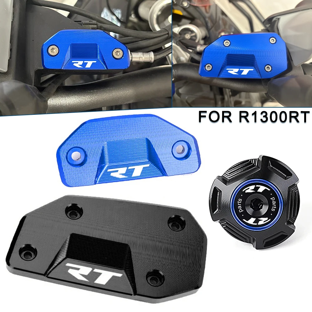 

For BMW R1300RT R 1300RT R 1300 RT 2025 2026 Motorcycle Front Brake Clutch Fluid Reservoir Covers Engine Oil Filler Cap Aluminum