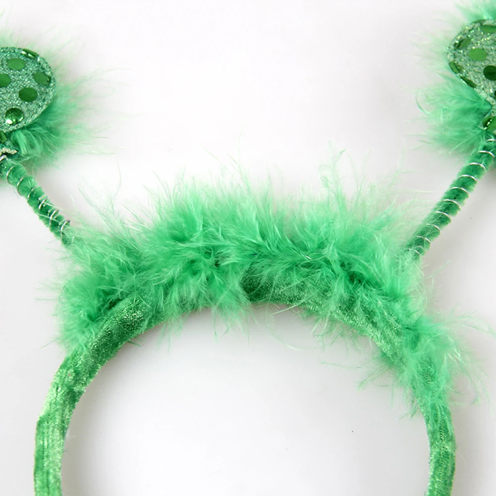 

Pet Holiday Hairband Christmas Clover Outfits Headwear Fashionable Premium Material Pet Hair Hoop Dog Hair Hoop Cat Head Band