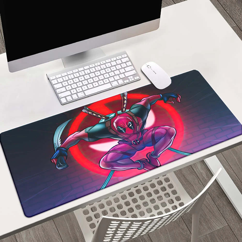 Marvel Movie Deadpool Mouse Pad Keyboard Gaming Accessories Mouse Mats Game Office Computer PCGamer Desk Mat,mouse Pad