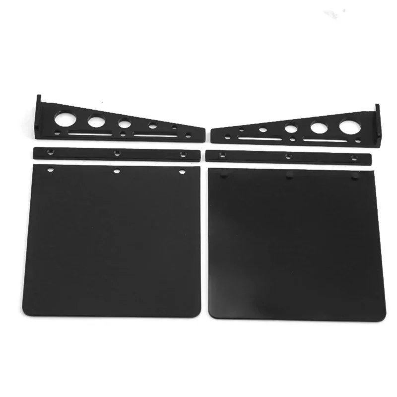 1 set of mud Flaps Fender decorations for Tamiya 1/14 RC truck tractor Trailer car Tipper SCANIA Actros MAN VOLVO DIY Upgrade