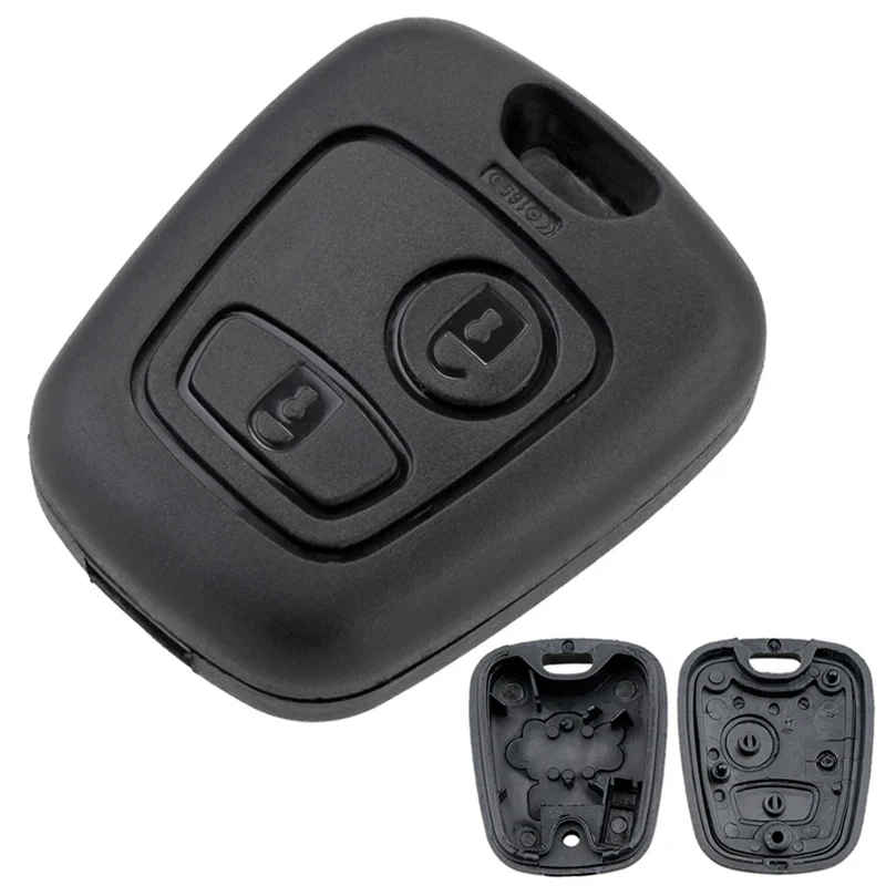 2 Buttons Remote Car Key Shell Case 307 Blade Fit for Citroen C1 / C2 / C3 / C4 / XSARA Picasso / Peug-eot 107 / 207 /  407