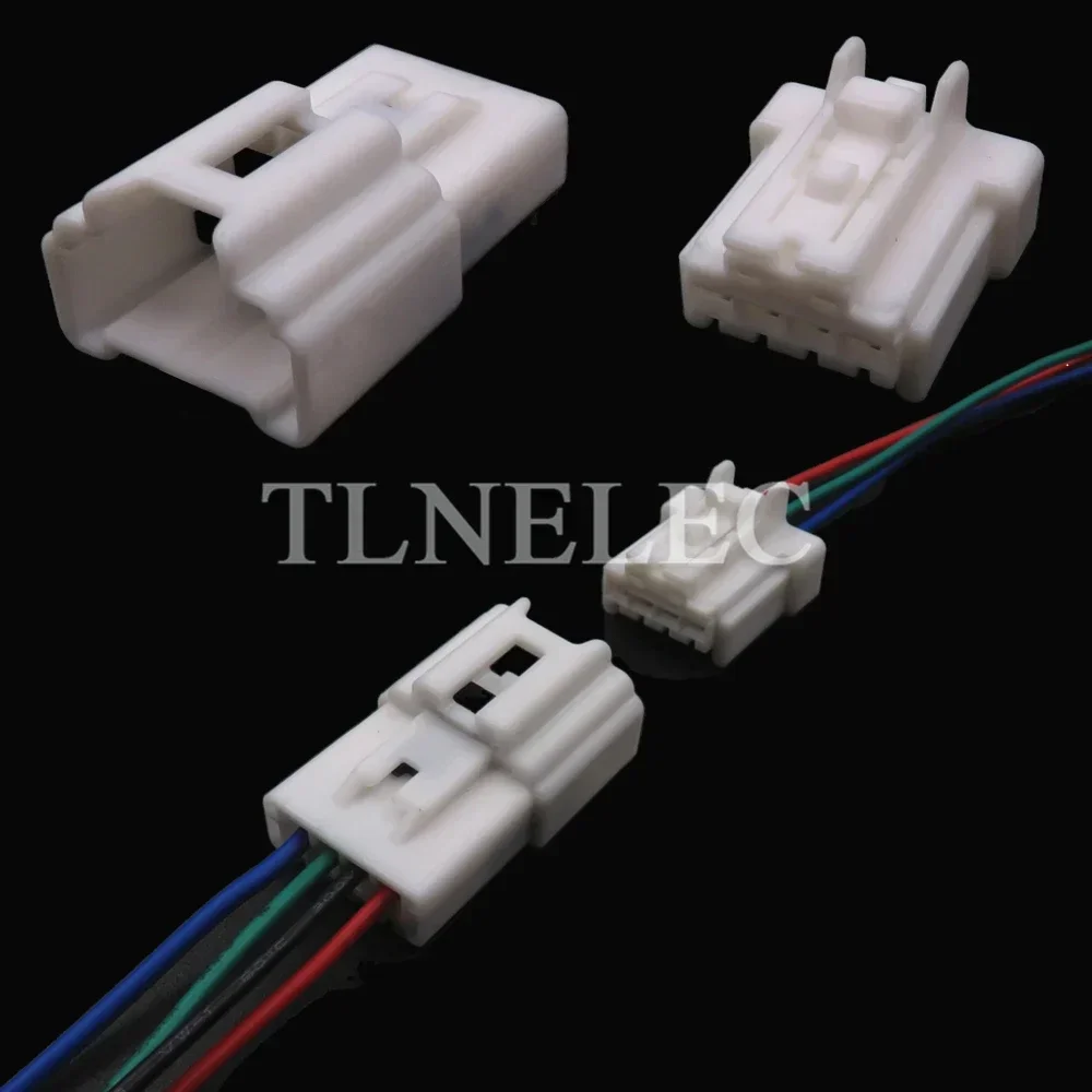 4 Pin Way Auto Width Indicator Light Brake Lights Steering Taillight Wire Connectors For Nissan X-Trail 6098-6966 6098-6945