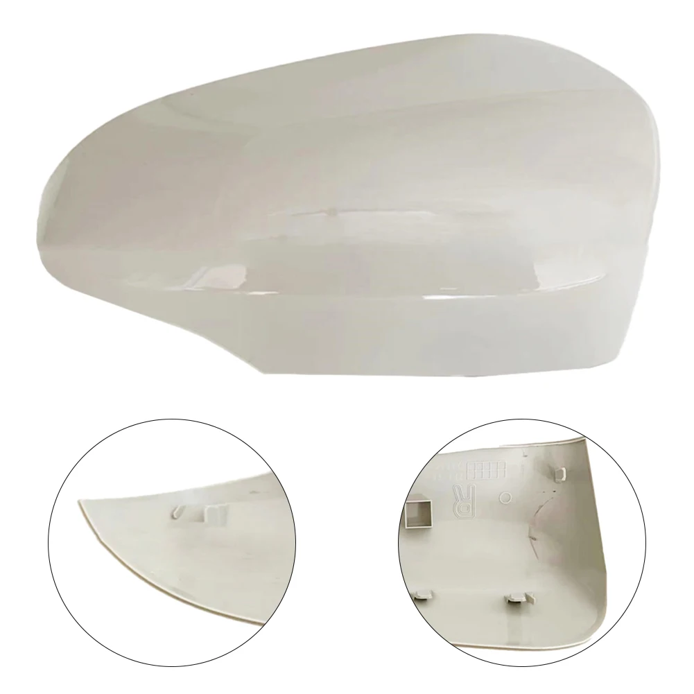 For Toyota For Corolla 2014-2018 Right Side Mirror Wing Mirror Cover Cap Primer Easy Installation Car Accessories