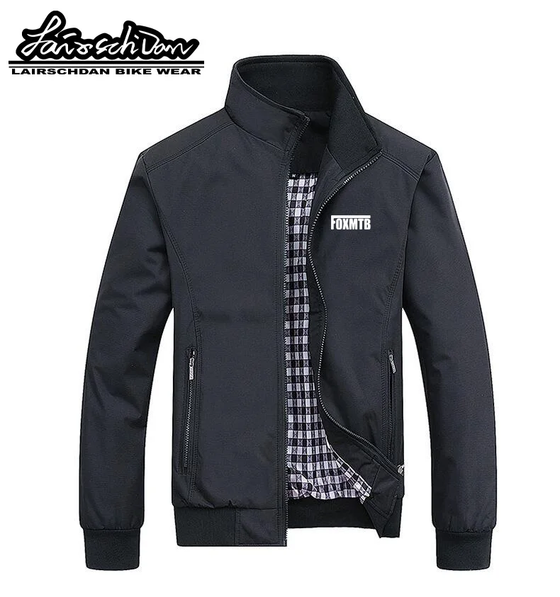 

FOXMTB Men's Windbreaker Hooded Raincoat MTB Cycling Jacket Bike Clothing Outdoor Waterproof Windproof Sport Tactical Outerwer