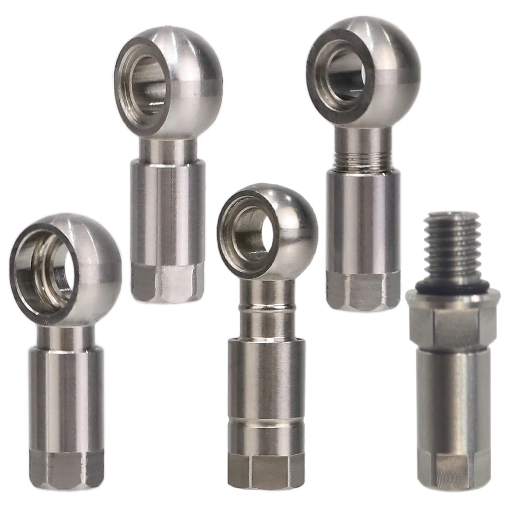 AliExpress heppe HEPPE Bike Hydraulic Brake Banjo Stainless Steel Hose Fitting Olive Connector for SHIMANO SLX/XT/XTR AVID MT4/5/6/7/8 Brakes