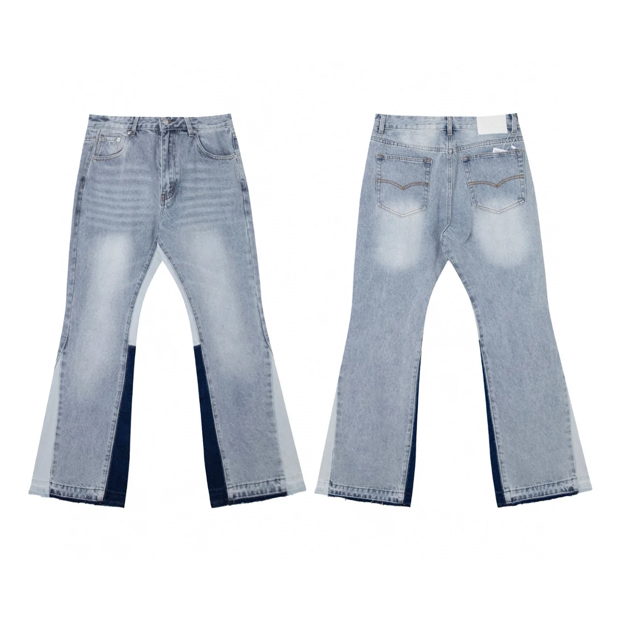 

Waed Vintage American Sle Jeans Loose Straight Leg Long Trousers for Men And Women Breathable Warm Non Deformable Cotton ...