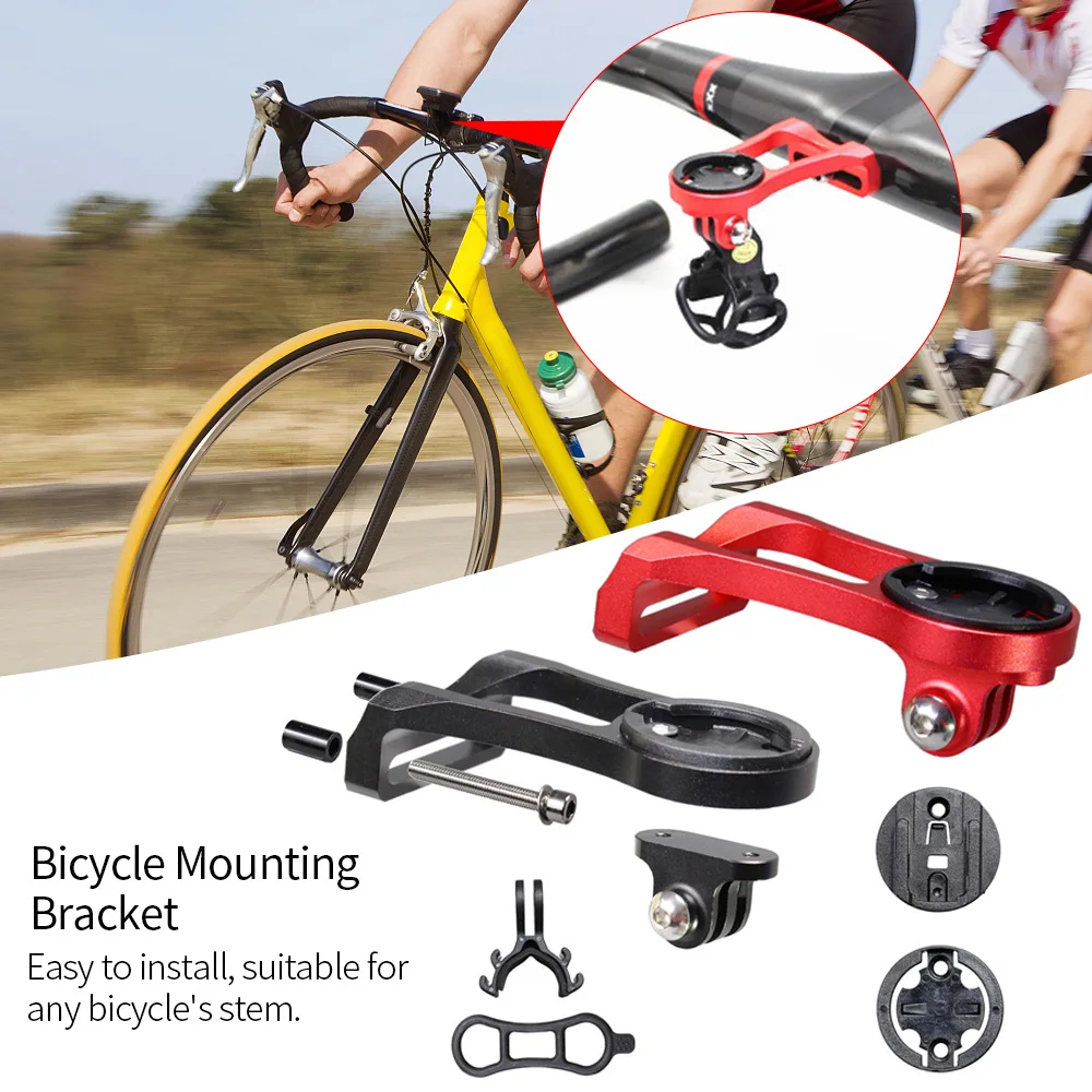 Bicycle Computer Camera Holder Aluminum Alloy Bike Handlebar Mount Equipment Mountain Road Cycling Bracket for Garmin