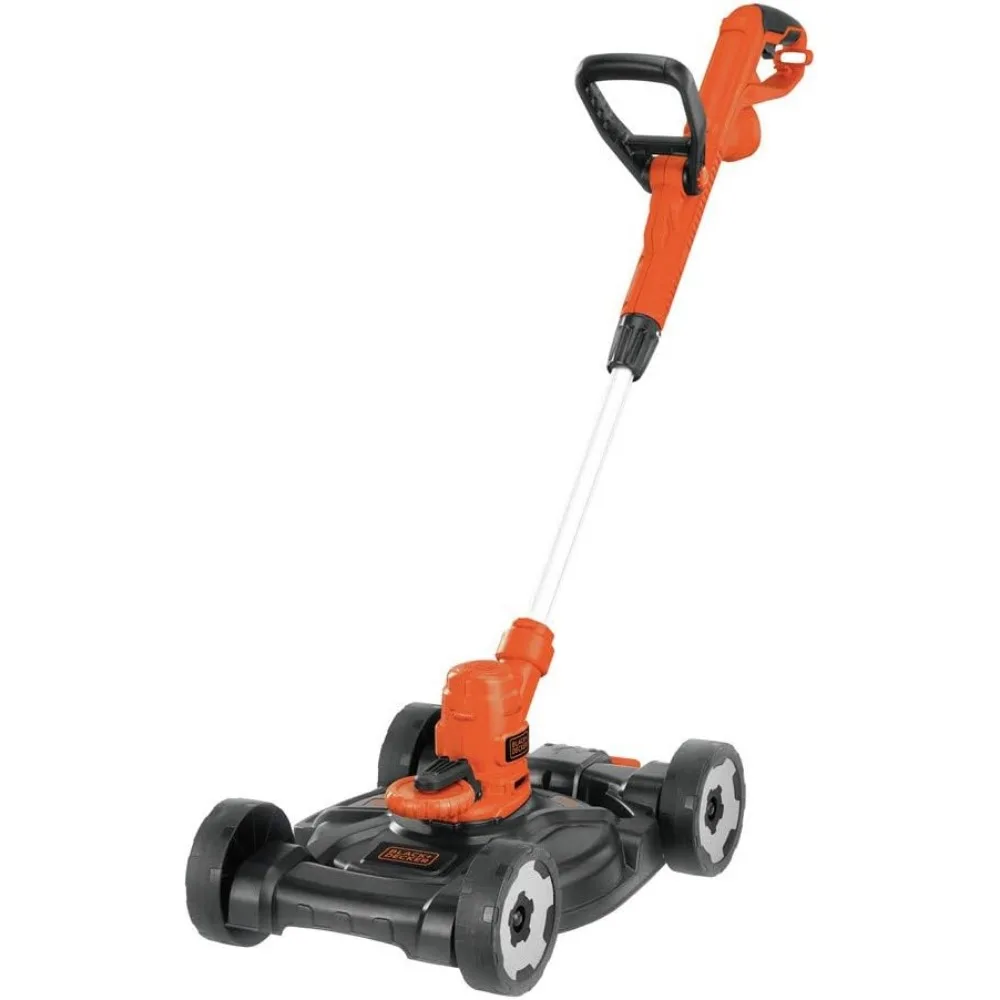 

3-in-1 String Trimmer/Edger & Lawn Mower, 6.5-Amp, 12-Inch, Corded (MTE912) (Power cord not included), Black/Red