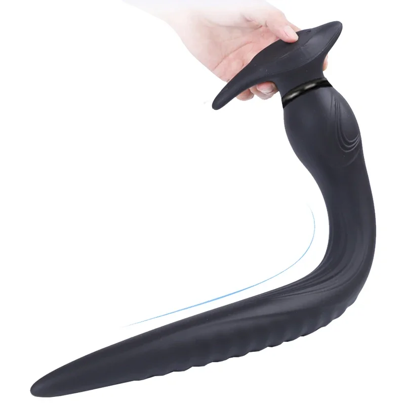 Inflatable Dildo Anal Plug Silicone Vaginal Dilator Anus Pump Sex Toy 38.5-55cm Long Huge Buttplug Anchor Prostate Stimulator