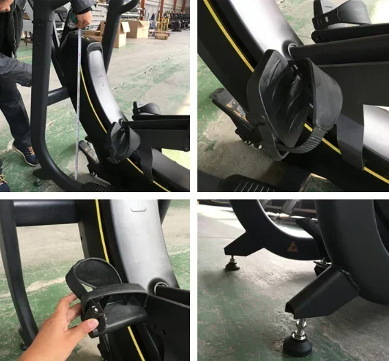 

Factory Firstfit Cardio 5 Resistance Levels High Leg Lifts And Leg Training Stepper Curved Glide Performance Elliptical Trainer