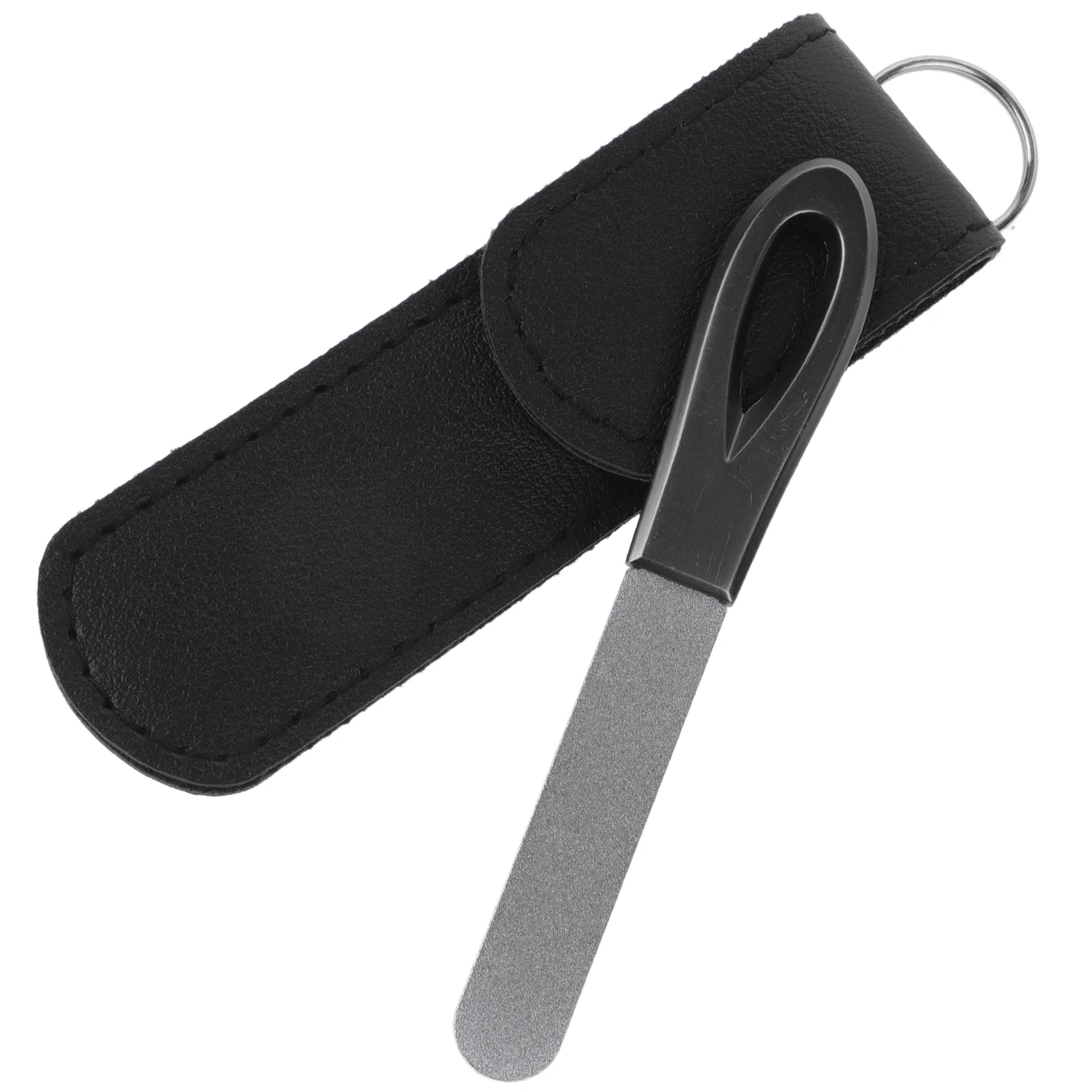 1 مجموعة الفولاذ المقاوم للصدأ ملفات الأظافر على الوجهين أدوات مانيكير للأظافر الطبيعية دائم المعادن ملف الأظافر المحمولة مسمار الفن #3