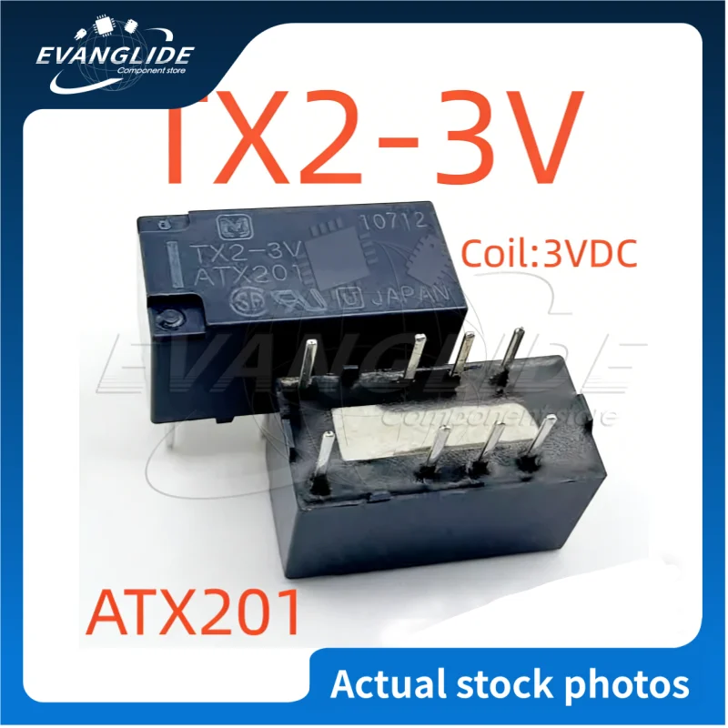 5 PCS/LOT 100%Original & New TX2-3V Signal relay In Stock Wholesale Discount